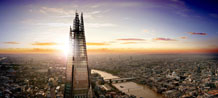 The View from The Shard with a Three Course Meal for Two
